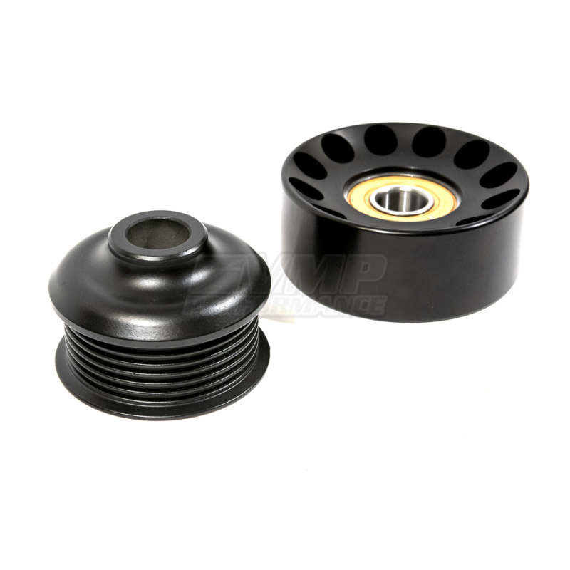 Ford Mustang Idler Pulleys - VMP Performance - 2.49in Roush M90 Press-On Pulley & 90mm Idler Pak - `08-`10